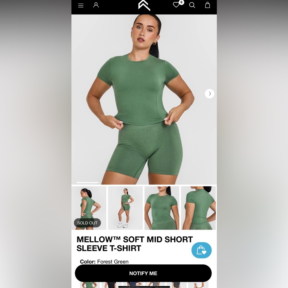 Oner Active mellow soft midi top